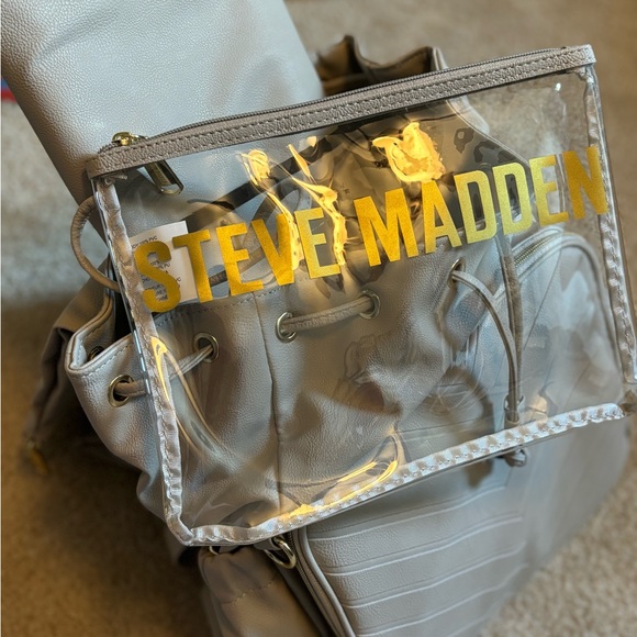 NEW Steve Madden Leather Baby Bag - Picture 9 of 9